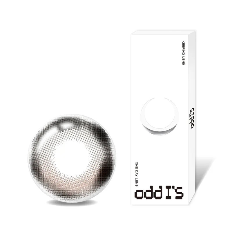 oddI's 彩色日拋【透光棕】(10入)