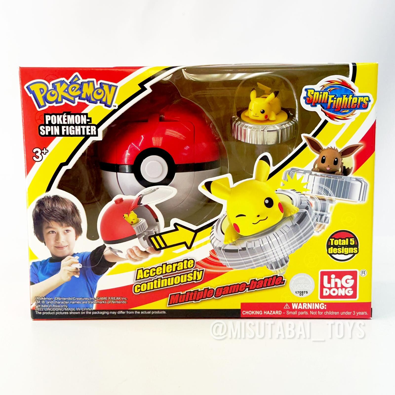 Pokemon - Spin Fighter-Pikachu