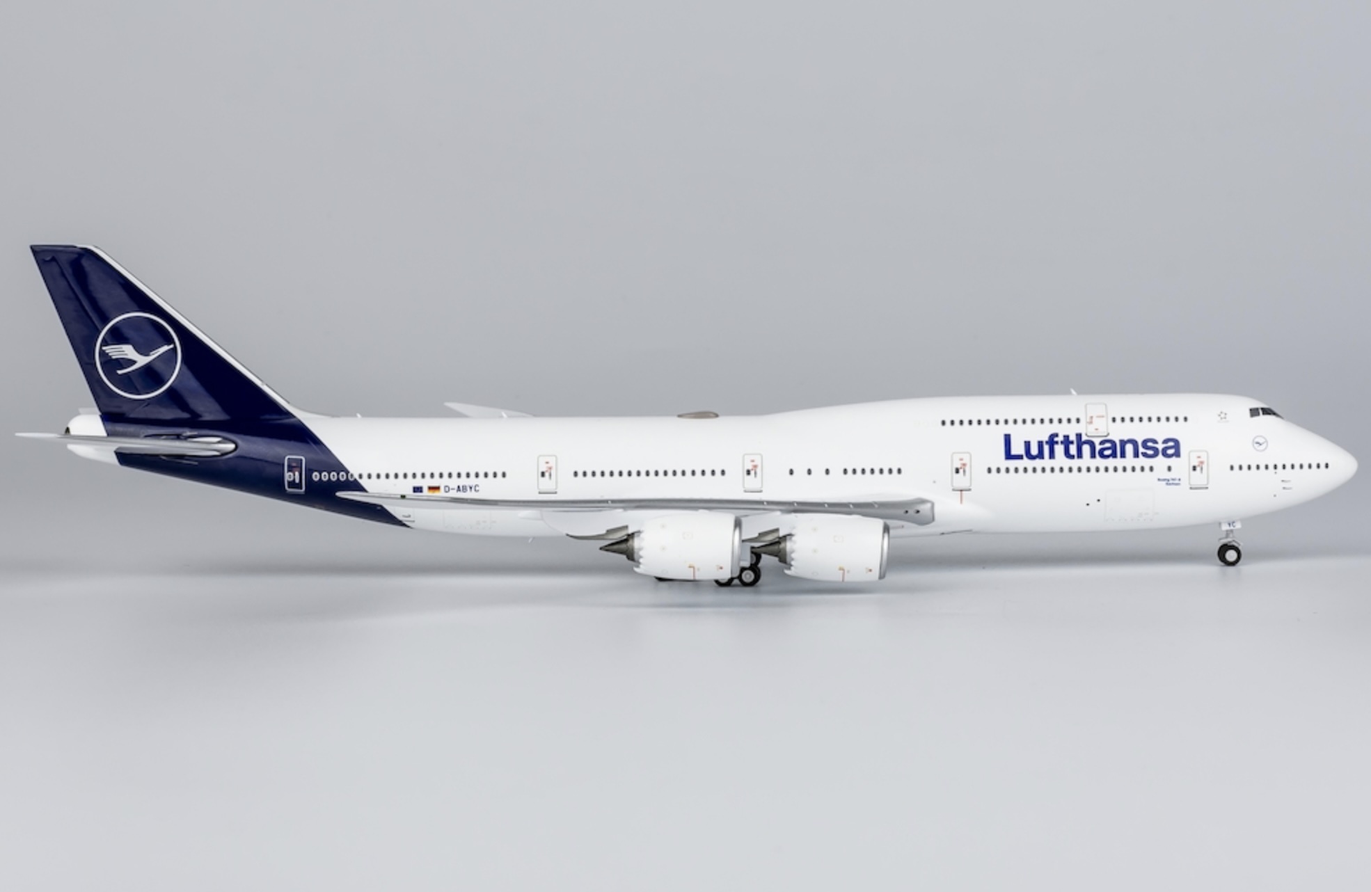 NG model 1/400 漢莎航空 波音747-8 D-ABYC「Sachsen」