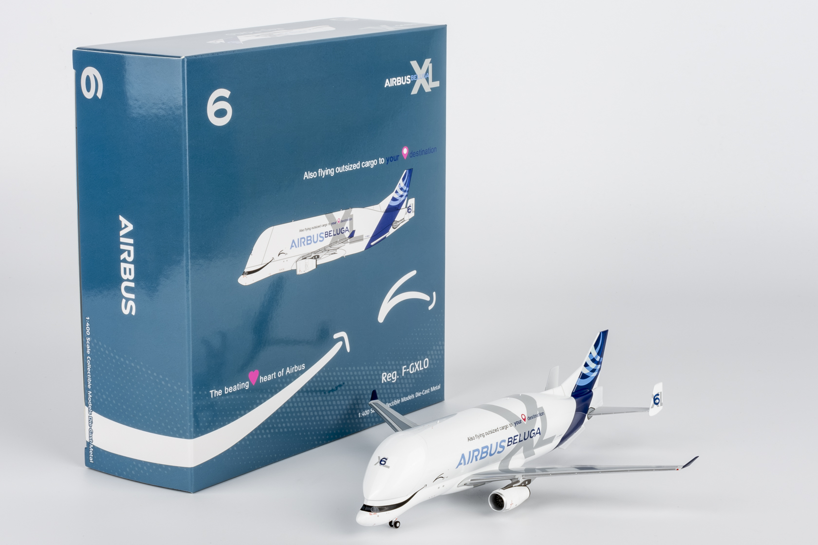 NG model 1/400 空中巴士超級大白鯨 A330-743L Beluga XL F-GXLO(#6)