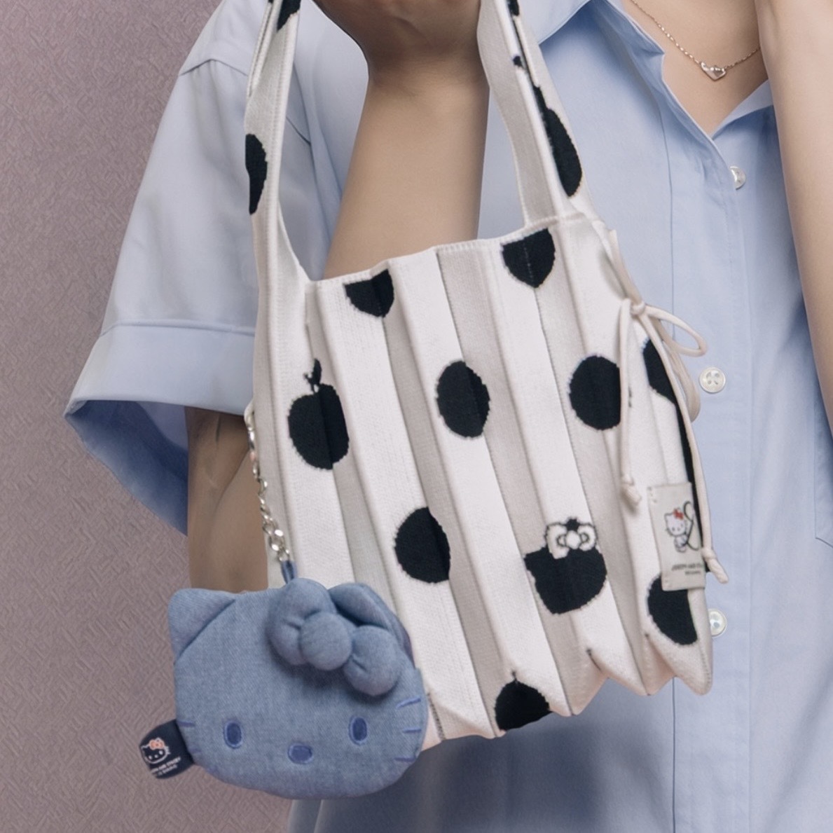 JOSEPH AND STACEY x SANRIO 牛仔迷你 卡包 零錢包 手拿包 三麗鷗