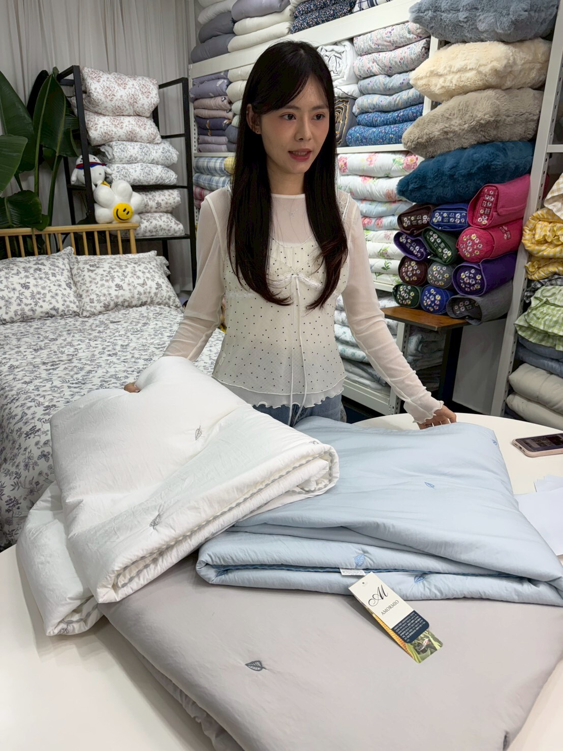 KQ4301 紛紛落葉 (microfiber 極細纖維 100%) *春夏薄款被*