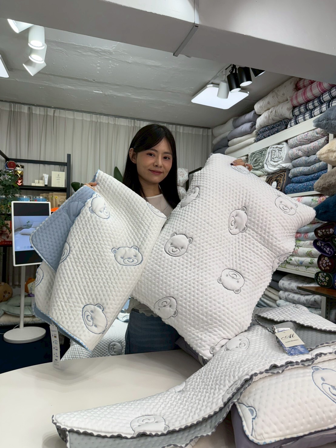 KQ4315 熊熊冰一下床墊 (韓國產涼感紗) *春夏薄款被*