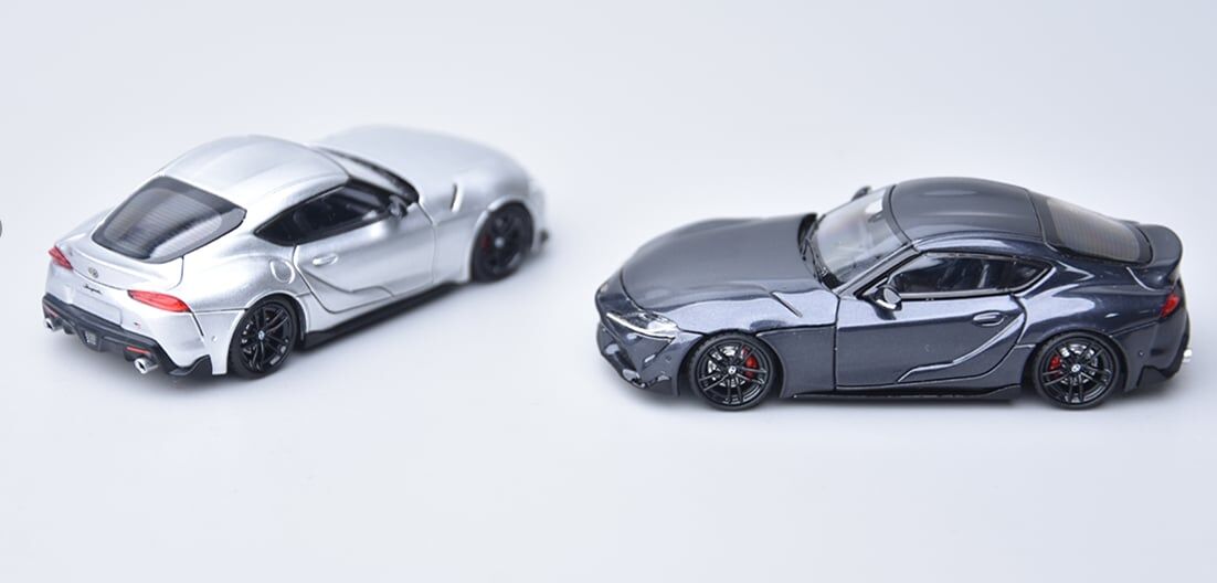 預訂:1/64 MODEL 1 Toyota GR Supra A90 Silver Metallic LHD (C33664)
