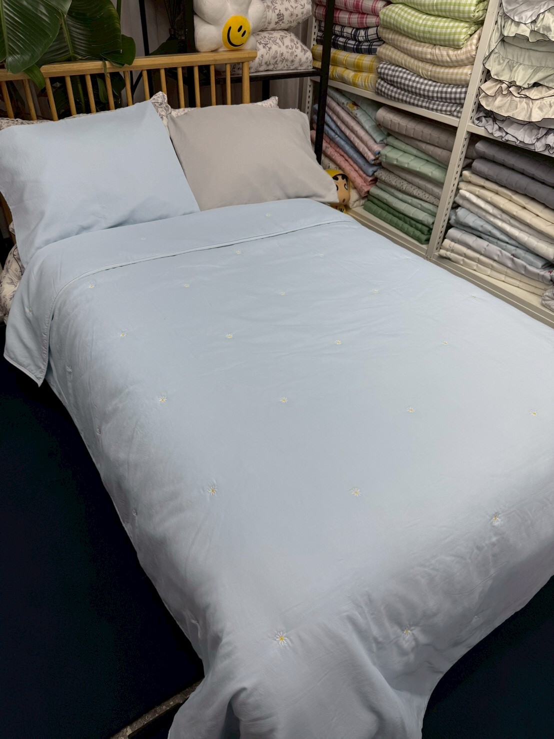 KQ6010 雛菊製冰中 *春夏薄被* (莫代爾40%+涼感尼龍)