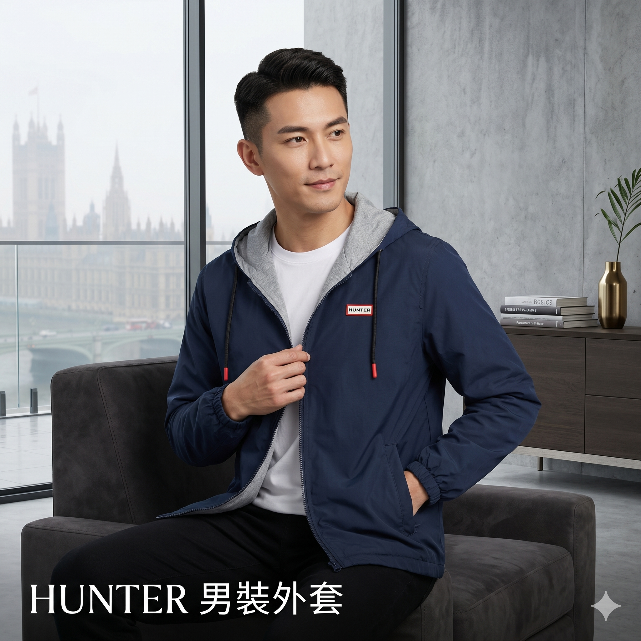 【預購】 H042568 HUNTER  男裝外套