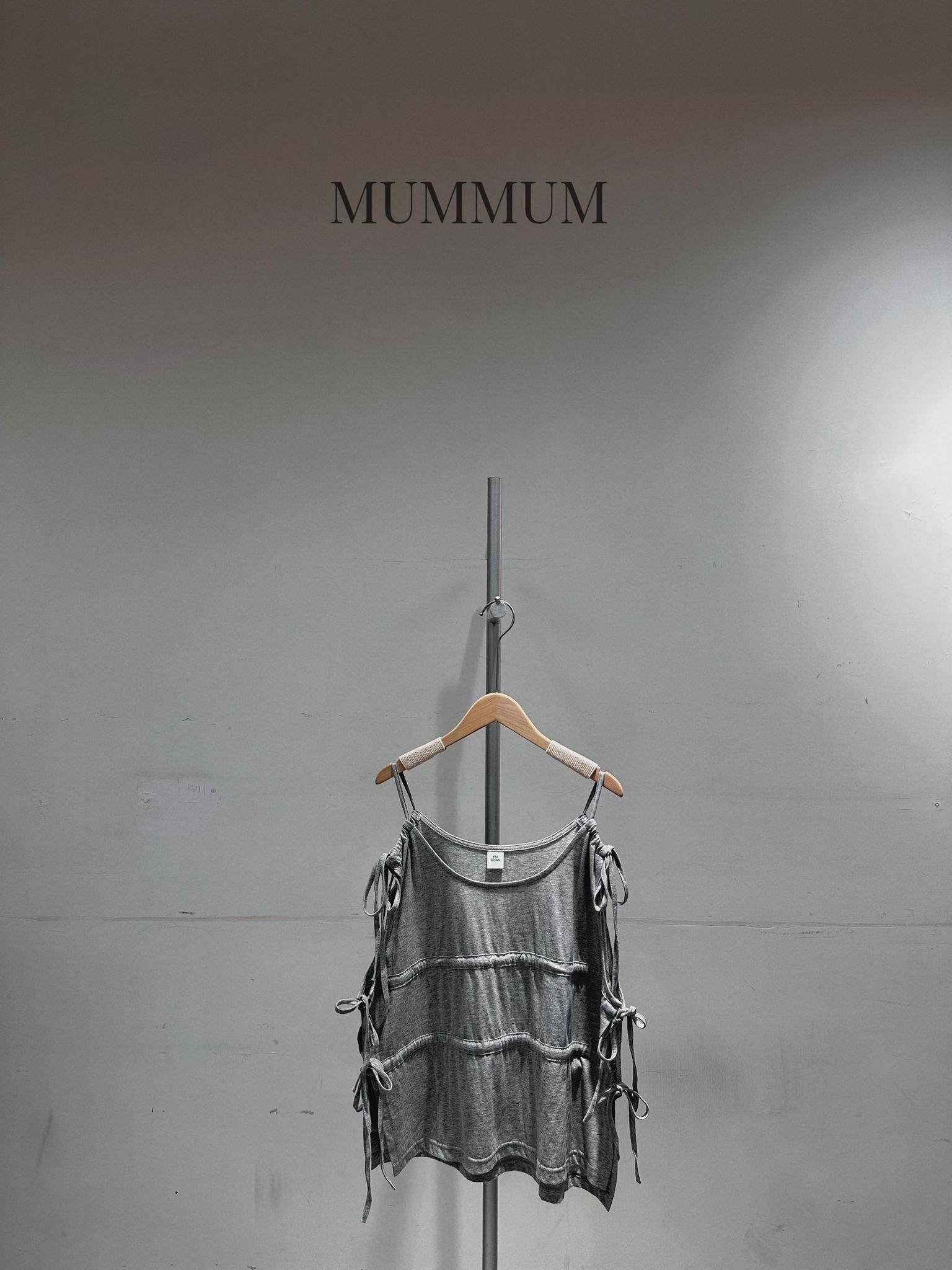 0213265a/夏日炎炎綁繩設計背心 44/44/24