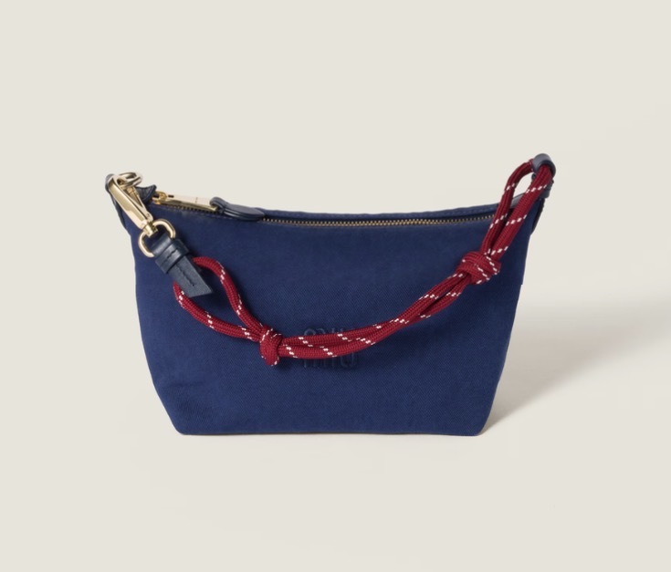 Miu Miu Gabardine Pouch
