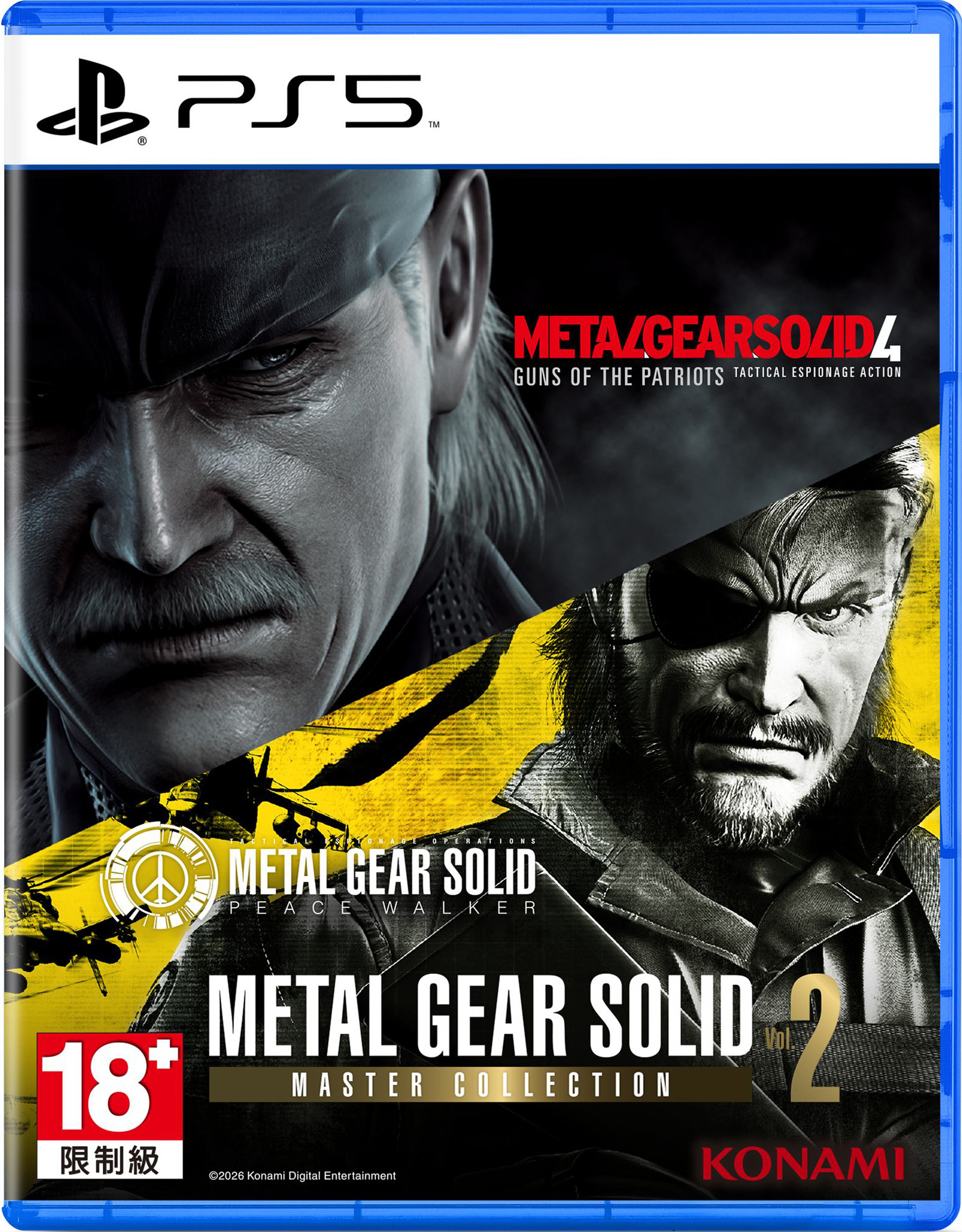 預購 PS5 潛龍諜影 Master Collection Vol.2 日英文版 2026-08-27