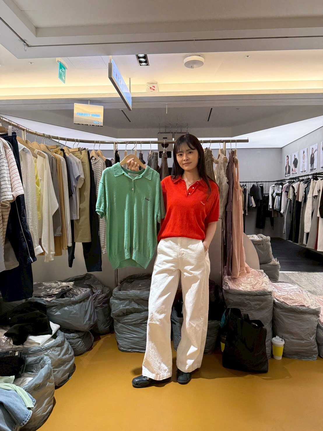 DV6111 Polo排扣開領文字刺綉Tee