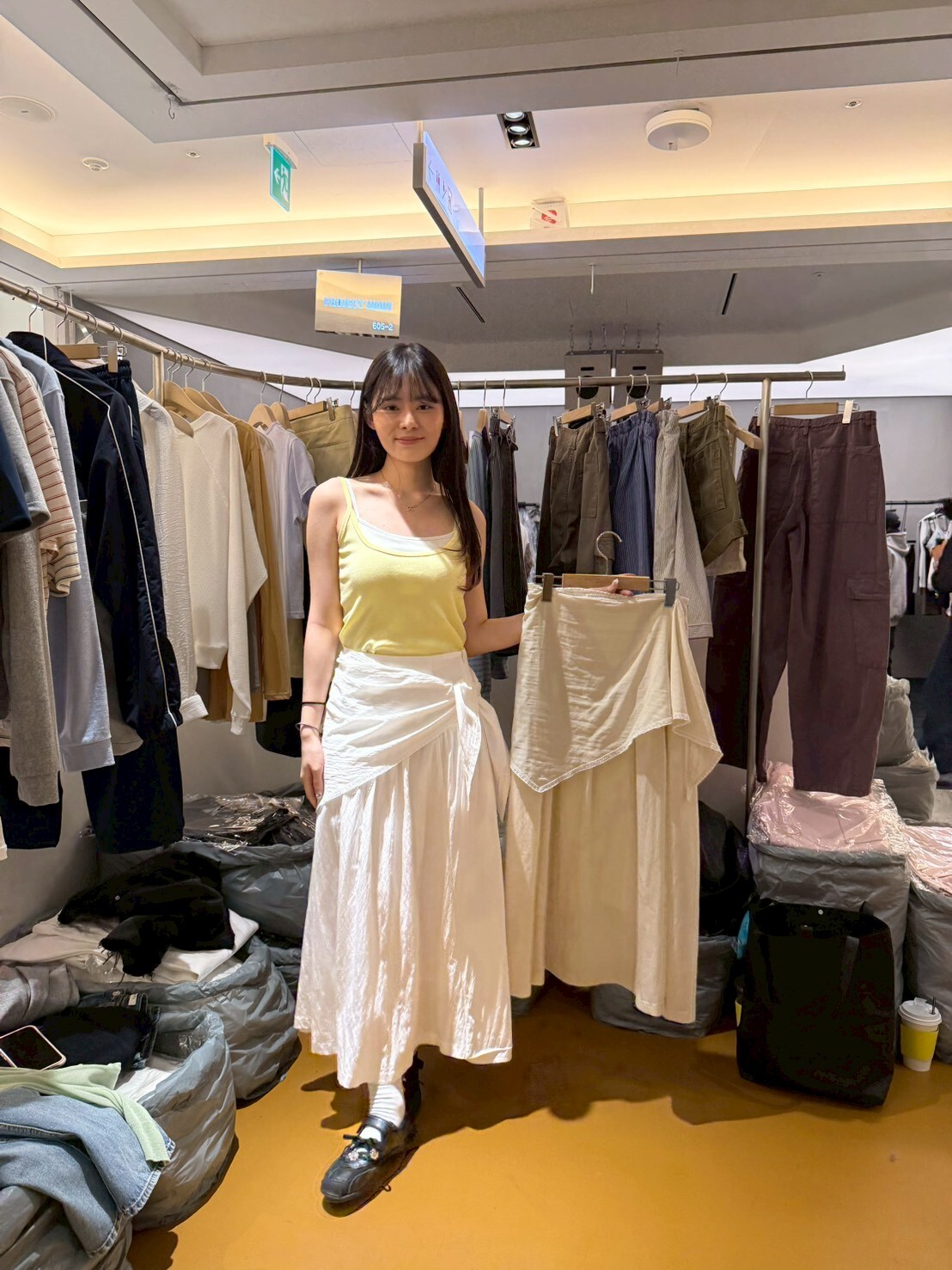 DV6101 小屁帘氣質飄逸半身裙