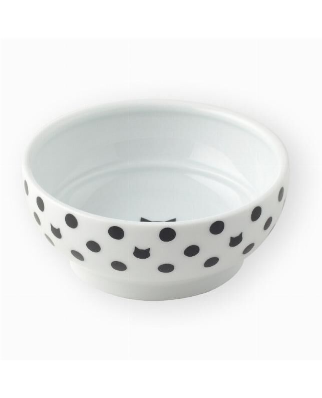 貓壹 Necoichi 寵物碗．貓貓快樂時光 平底食物碗