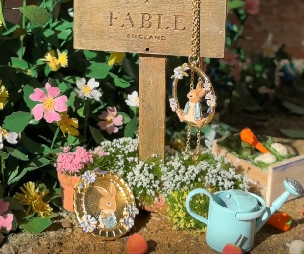 英國代購 -Fable England x Peter Rabbit Cameo Brooch（襟章）