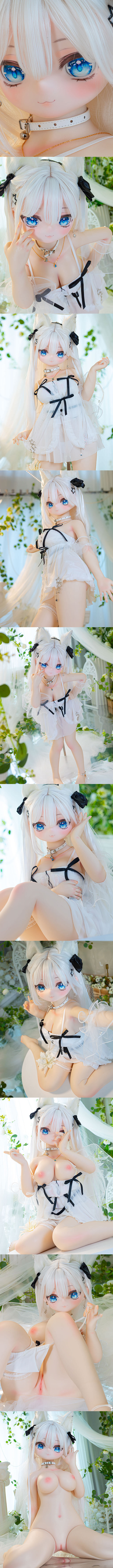 魔物姬娃娃 115cm 大胸 凜 搪膠頭+矽膠身體 mwgirl acg cartoon anime silicone sex doll