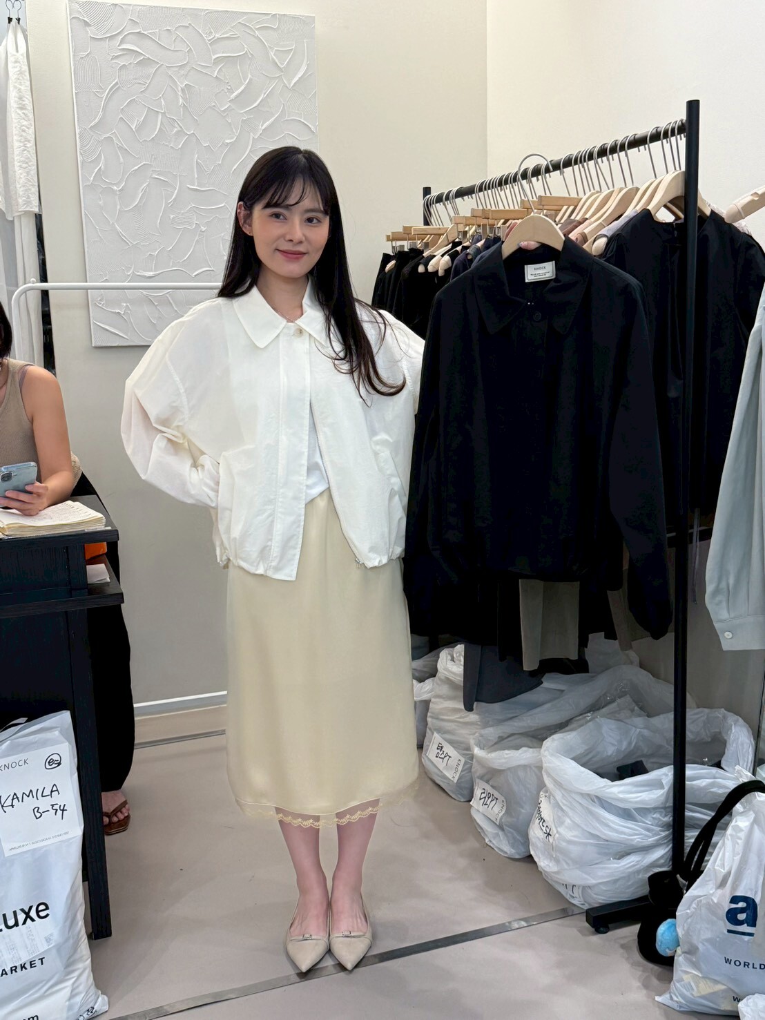 KN6126 長袖翻領運動風衣外套