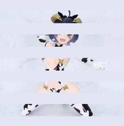 預購26/09 FANS 代理版 景品 夢想成為魔法少女 One-Seventh Carat 瑪吉亞貝澤 乳牛花紋Ver.