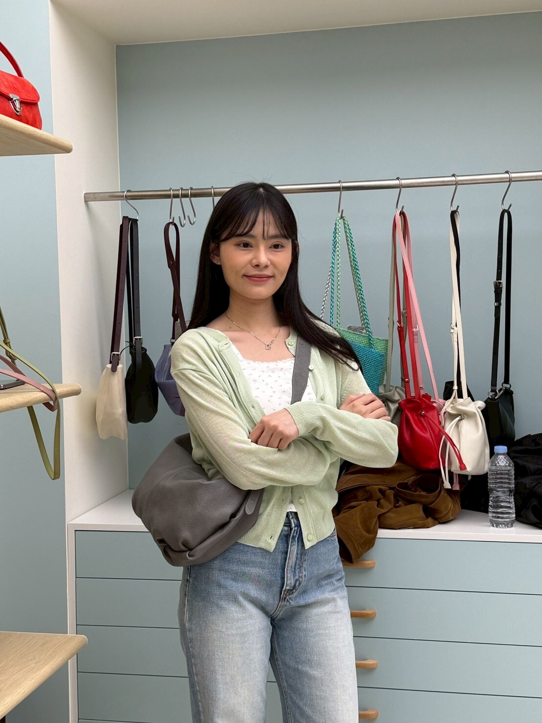 Leonie - 真皮餃子包