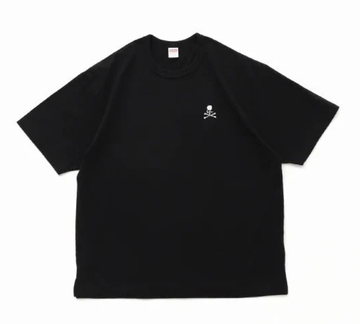 2026SS Healthknit × mastermind JAPAN TOMPKINS CREWNECK TEE 1Pack 聯名 左胸 骷髏 內搭 短T 素T 現貨 260711260000 / 21068