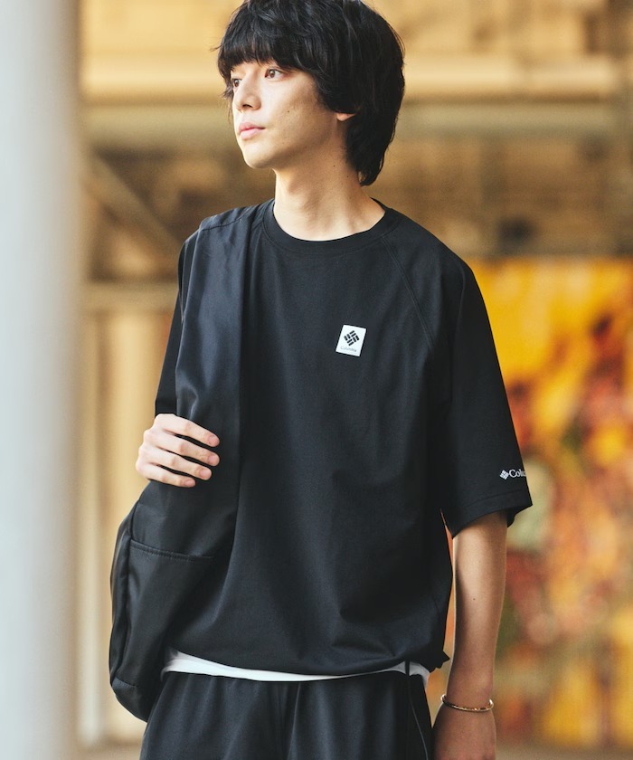 日本 Columbia x Freak's Store Utility Crewneck T-Shirt