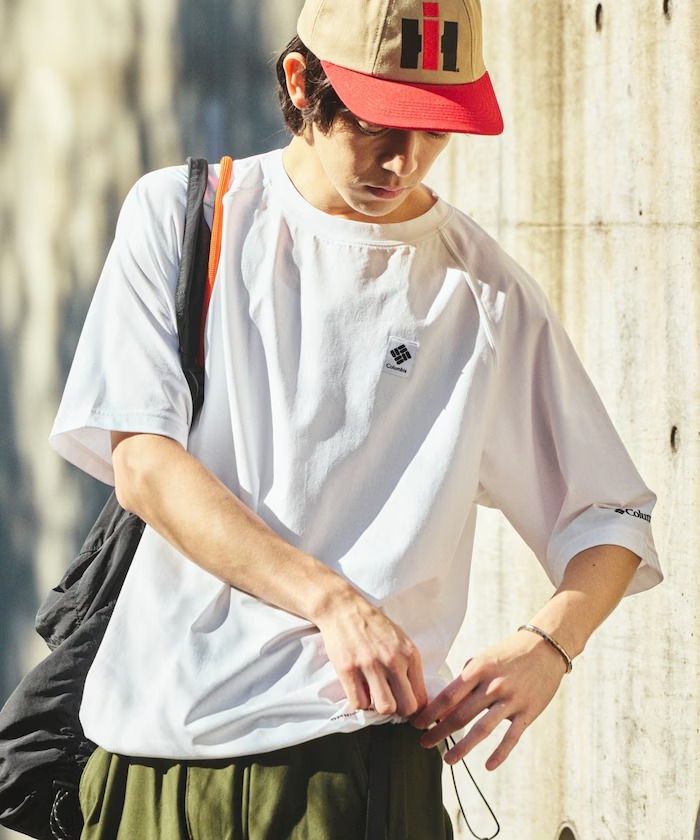日本 Columbia x Freak's Store Utility Crewneck T-Shirt