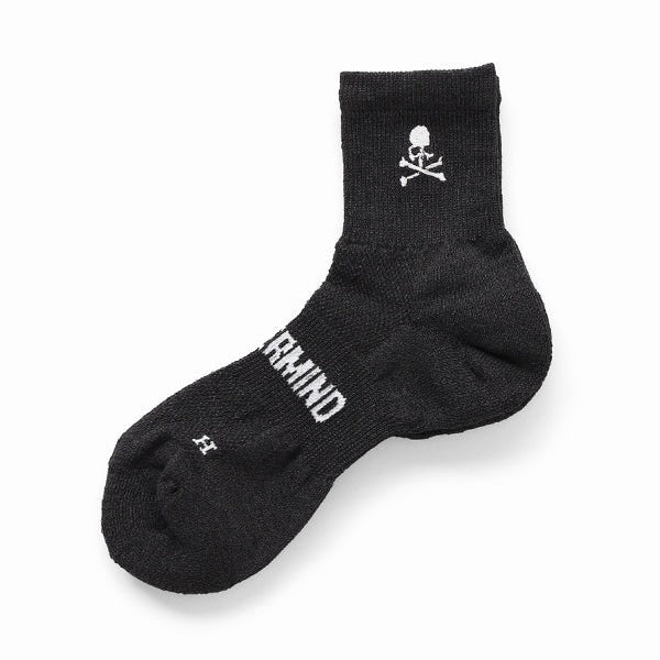2026SS Healthknit × mastermind JAPAN JAPANESE PAPER YARN SOCKS 骷髏 短襪 襪子 現貨 260941260000 / 21068