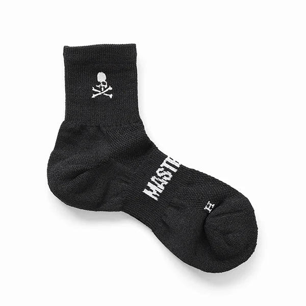 2026SS Healthknit × mastermind JAPAN JAPANESE PAPER YARN SOCKS 骷髏 短襪 襪子 現貨 260941260000 / 21068