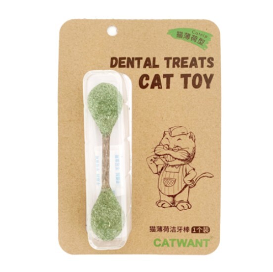 Catwant 貓玩具．貓薄荷潔牙棒