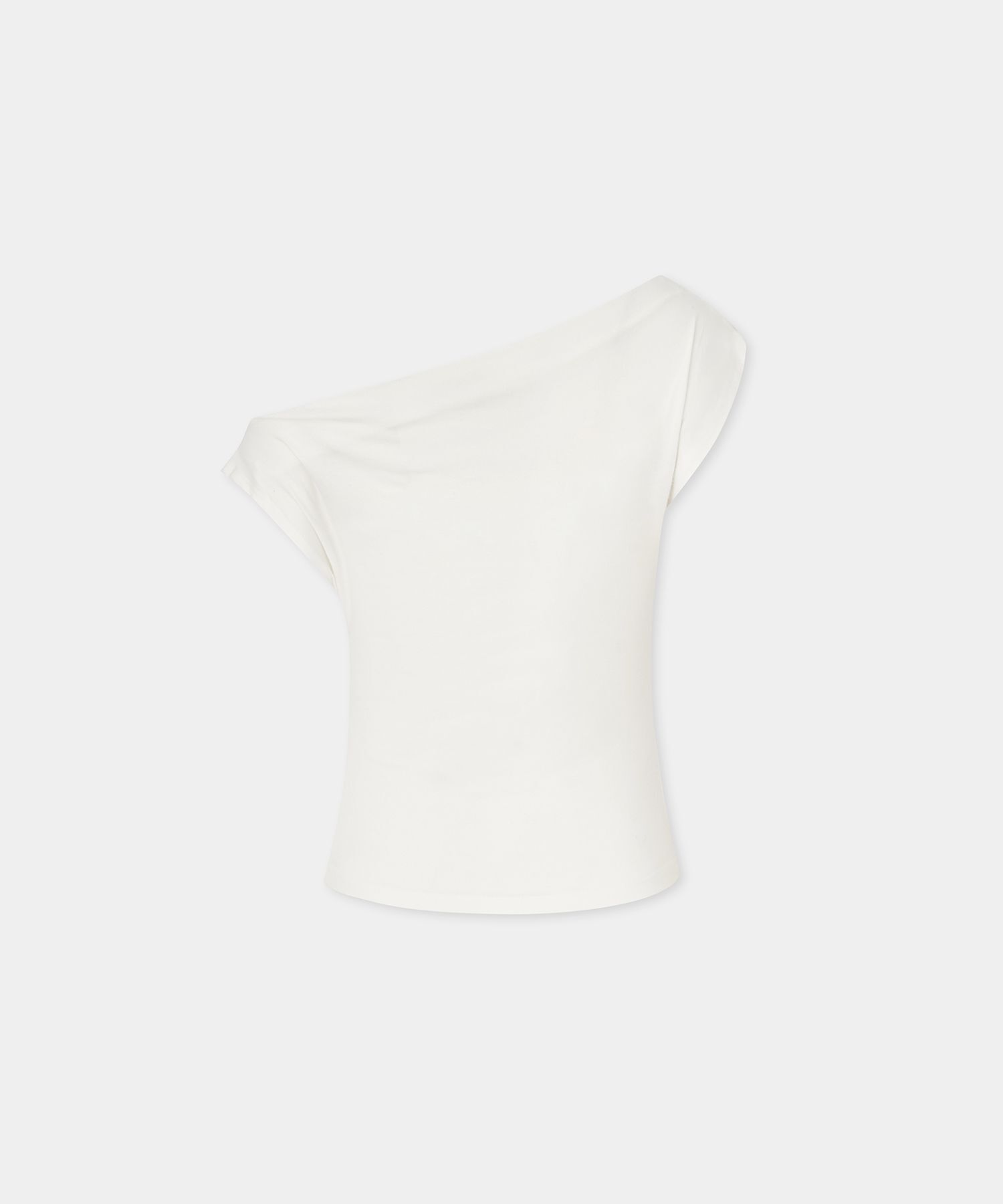 ÊTRE AU SOMMET 穿孔垂墜短袖上衣 ET25SSTSL07WH