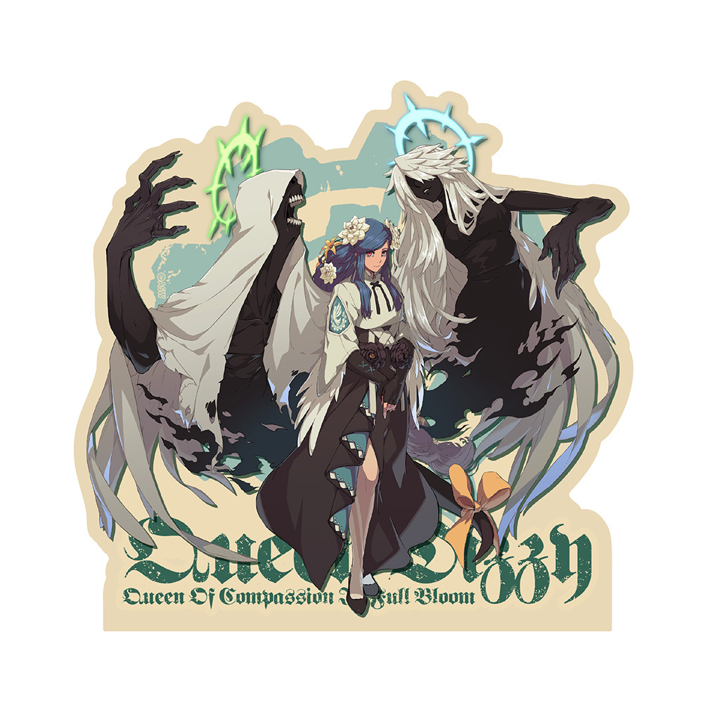 ｸｲｰﾝ･ﾃﾞｨｽﾞｨｰ 屋外対応ｽﾃｯｶｰ COSPA 051126