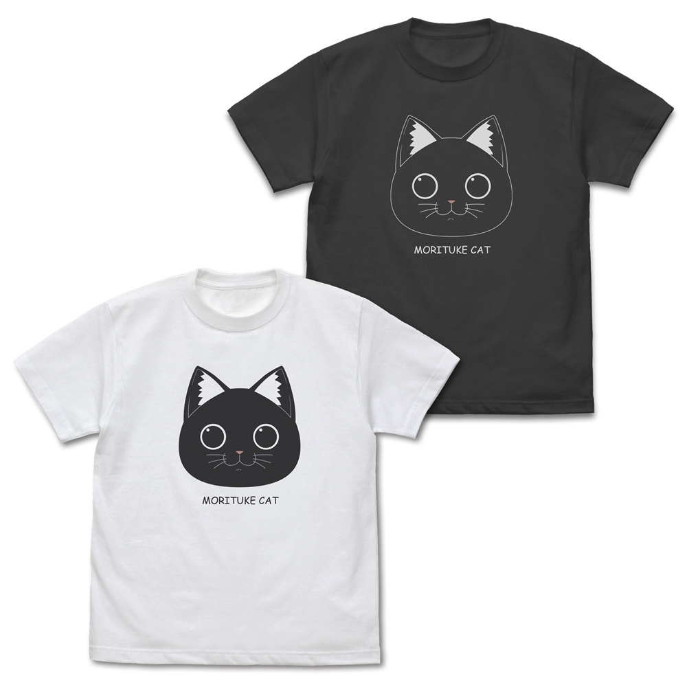 ｻﾌﾞの｢MORITSUKE CAT｣ Tｼｬﾂ/WHITE COSPA 051126