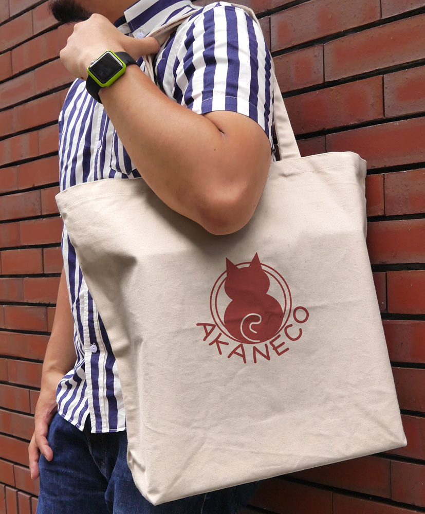 ﾗｰﾒﾝ赤猫ﾛｺﾞ ﾗｰｼﾞﾄｰﾄ/NATURAL COSPA 051126