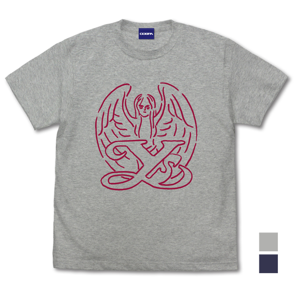 手描きｲﾗｽﾄ女神 Tｼｬﾂ/MIX GRAY COSPA 051126