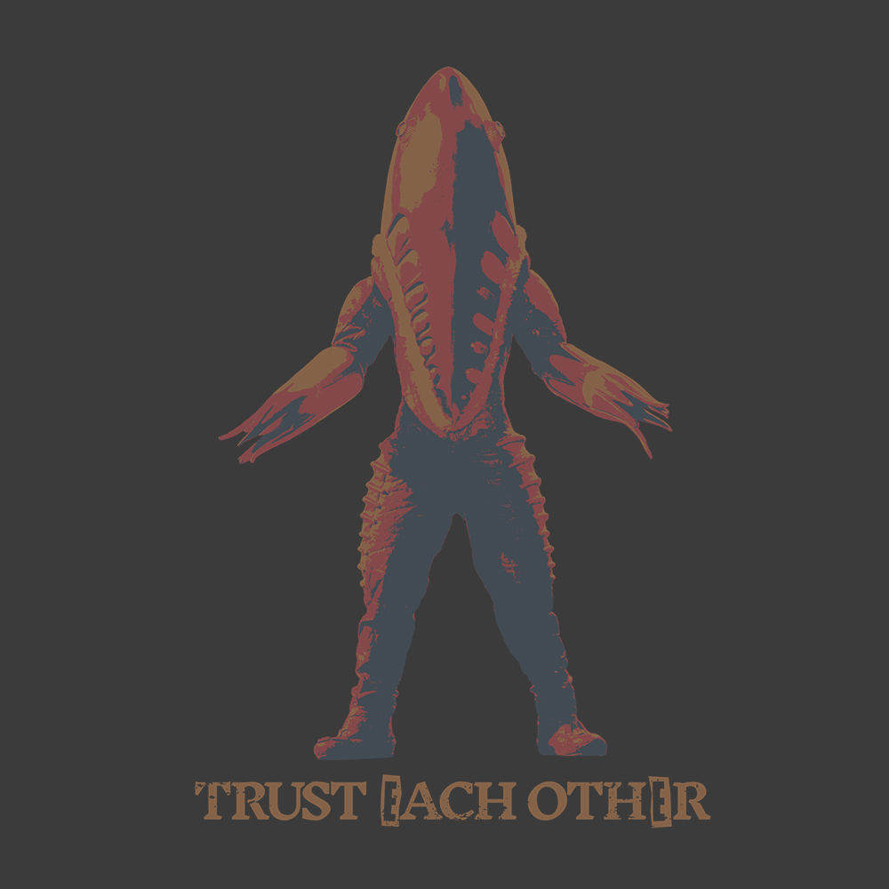 夕日に染まるﾒﾄﾛﾝ星人 Tｼｬﾂ/SUMI COSPA 051126