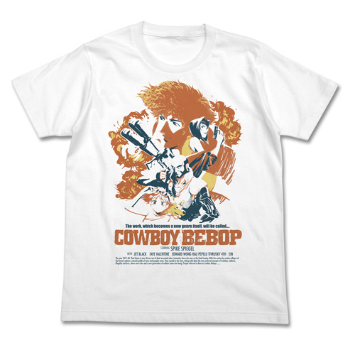 ｶｳﾎﾞｰｲﾋﾞﾊﾞｯﾌﾟ Tｼｬﾂ ﾎﾟｽﾀｰｱｰﾄVer./WHITE COSPA 051126
