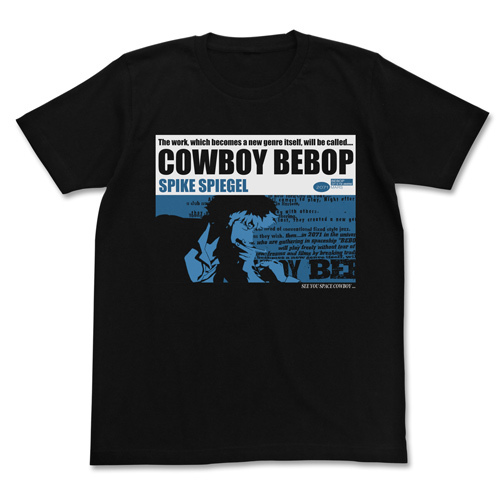 ｽﾊﾟｲｸ･ｽﾋﾟｰｹﾞﾙ Tｼｬﾂ ｼﾞｬｹｯﾄVer./BLACK COSPA 051126