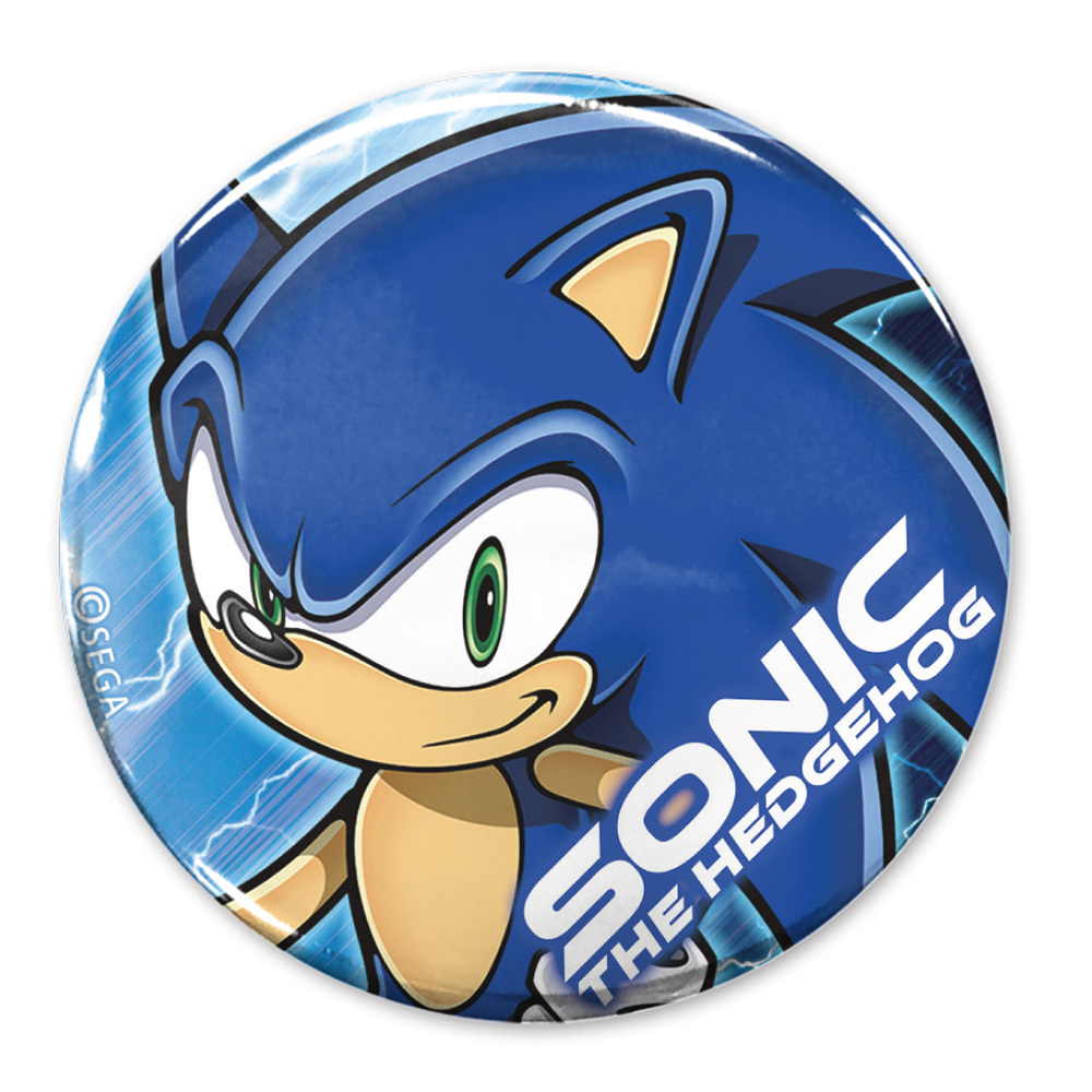 音速のﾊﾘﾈｽﾞﾐ ｿﾆｯｸ 65mm缶ﾊﾞｯｼﾞ COSPA 051126