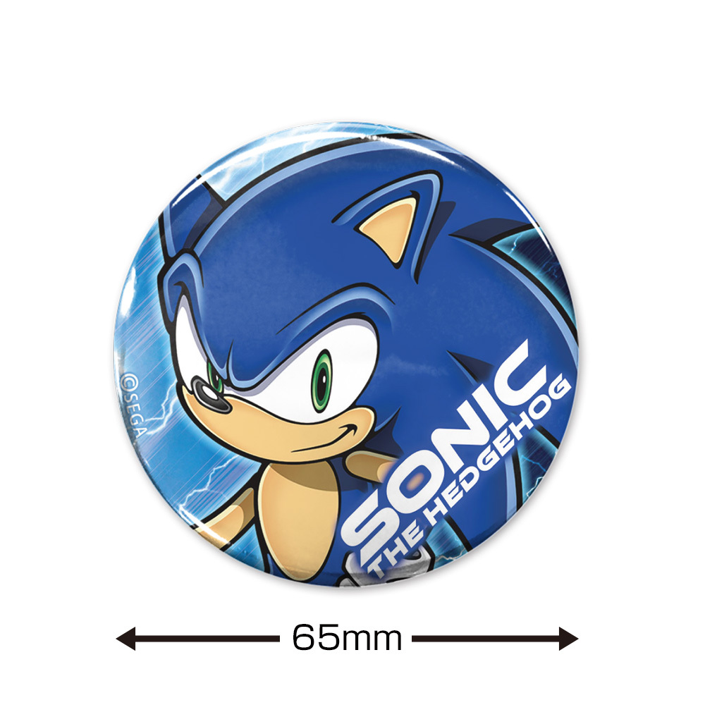 音速のﾊﾘﾈｽﾞﾐ ｿﾆｯｸ 65mm缶ﾊﾞｯｼﾞ COSPA 051126