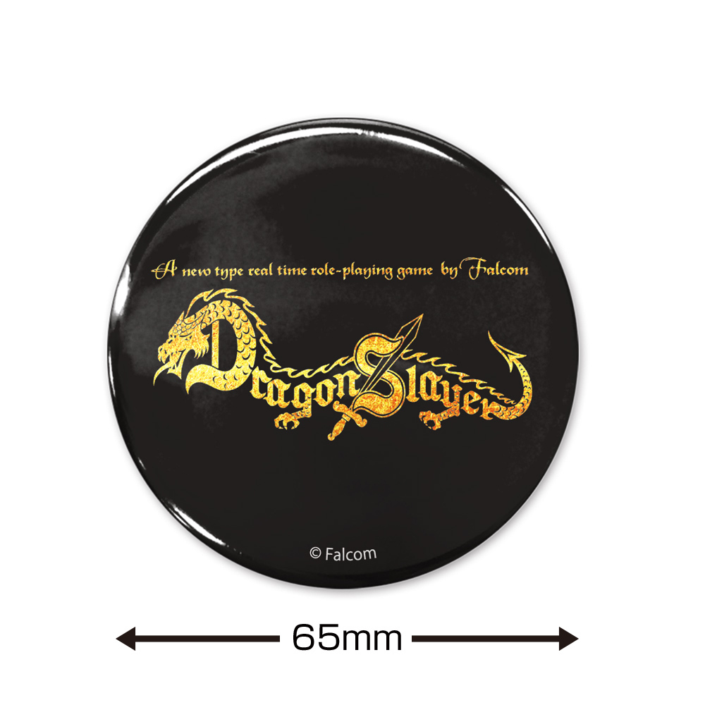 ﾄﾞﾗｺﾞﾝｽﾚｲﾔｰ ﾛｺﾞ 65mm缶ﾊﾞｯｼﾞ COSPA 051126