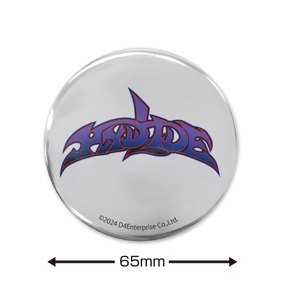 ﾊｲﾄﾞﾗｲﾄﾞ ﾛｺﾞ 65mm缶ﾊﾞｯｼﾞ COSPA 051126