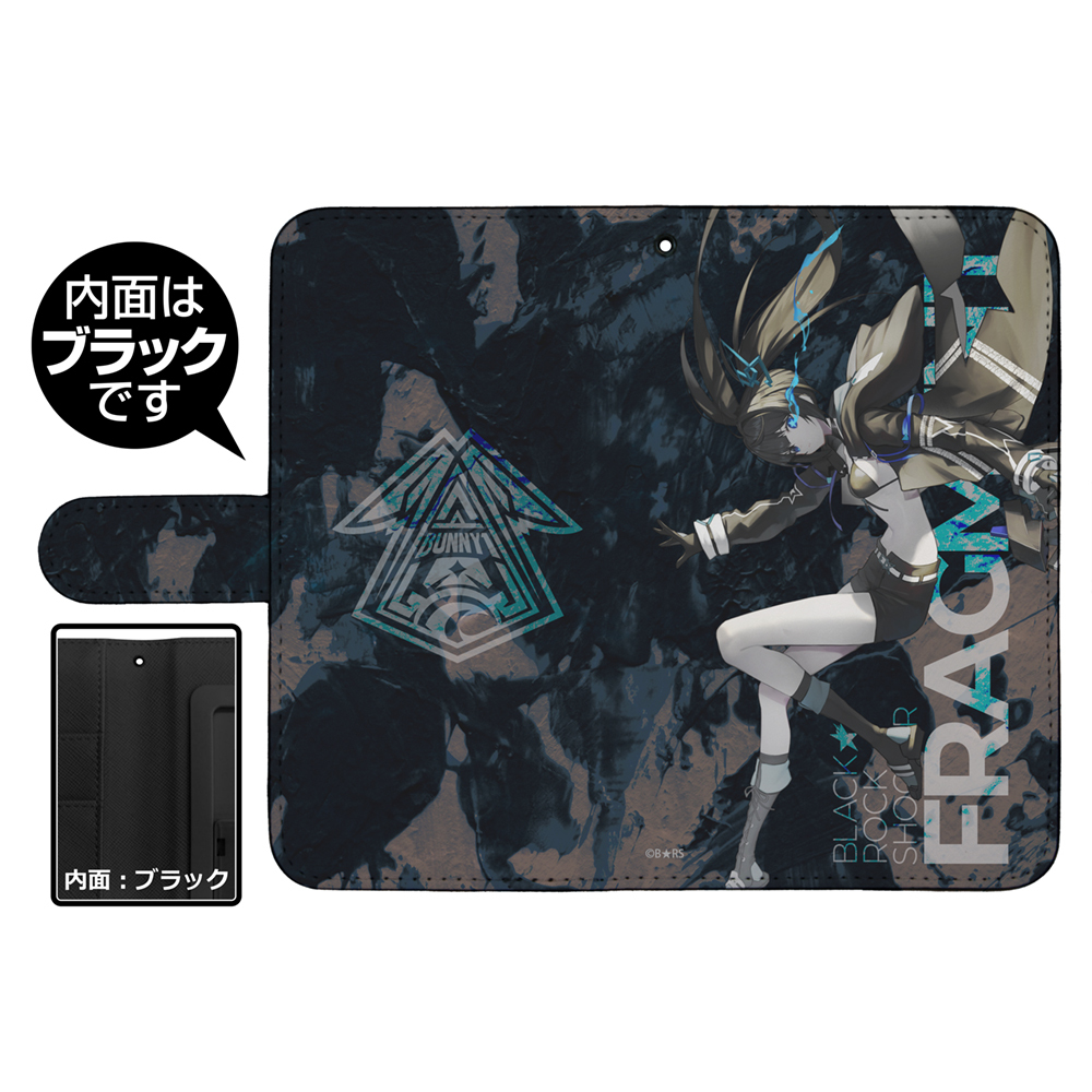 ﾌﾞﾗｯｸ★ﾛｯｸｼｭｰﾀｰ FRAGMENT 手帳型ｽﾏﾎｹｰｽ138 COSPA 051126