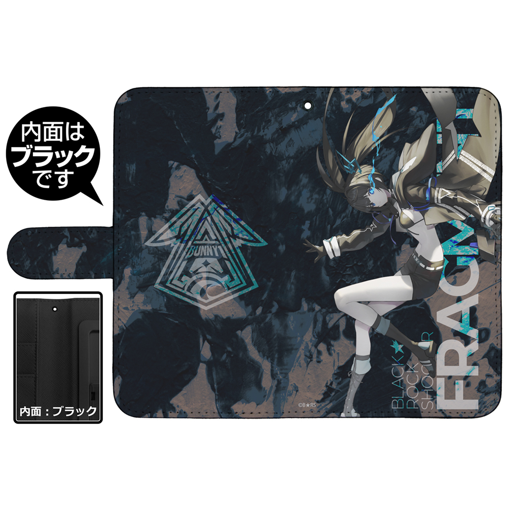 ﾌﾞﾗｯｸ★ﾛｯｸｼｭｰﾀｰ FRAGMENT 手帳型ｽﾏﾎｹｰｽ148 COSPA 051126