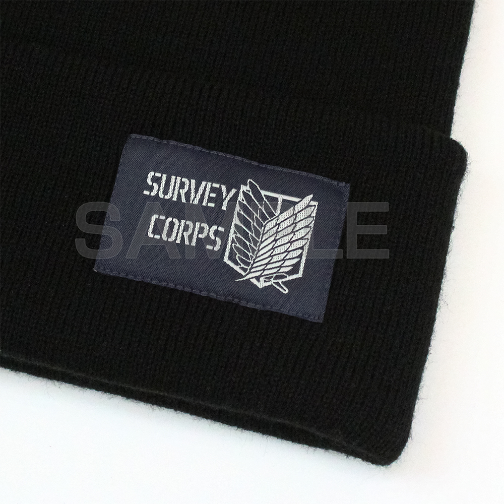 調査兵団 ﾆｯﾄｷｬｯﾌﾟ/BLACK COSPA 051126