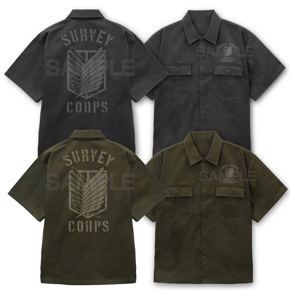 調査兵団 ﾜｰｸｼｬﾂ Ver.2.0/MOSS COSPA 051126