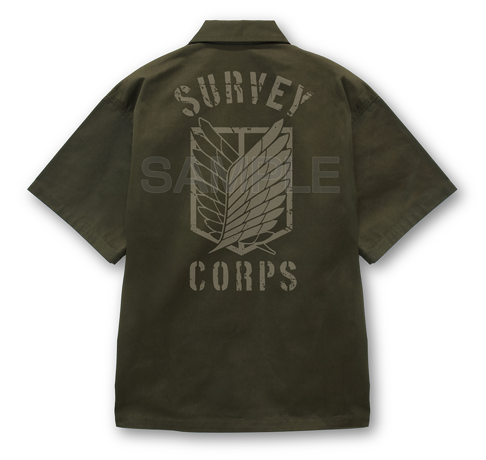 調査兵団 ﾜｰｸｼｬﾂ Ver.2.0/GRAY COSPA 051126