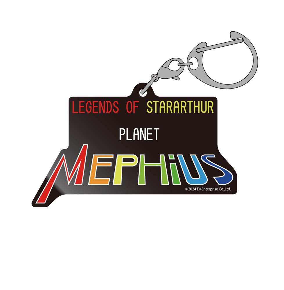 惑星ﾒﾌｨｳｽ ﾛｺﾞ ｱｸﾘﾙﾏﾙﾁｷｰﾎﾙﾀﾞｰ COSPA 051126