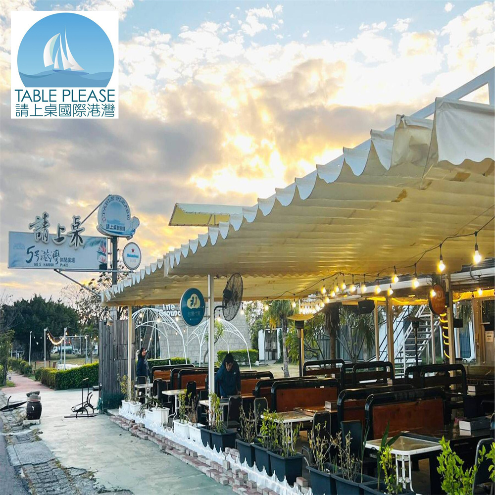 【台南】請上桌戶外海景海鮮燒烤餐廳 500元餐飲抵用券 Ⓣ