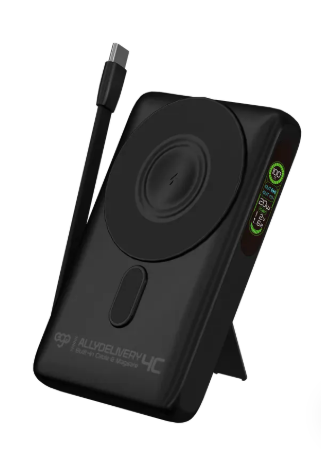 EGO AllyDelivery 4C @3C認證版.Magsafe 10000mAh 5in1 移動電源 KH-01 Black