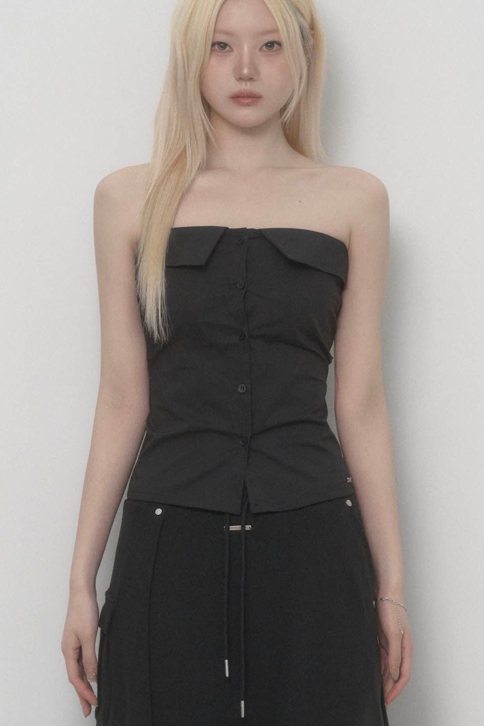 ETRE AU SOMMET 綁帶短上衣 CHANCE633