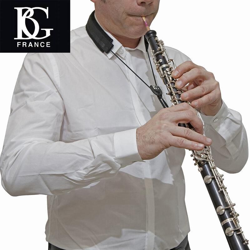 法國BG O33E 雙簧管吊帶 彈性尼龍肩帶 Oboe