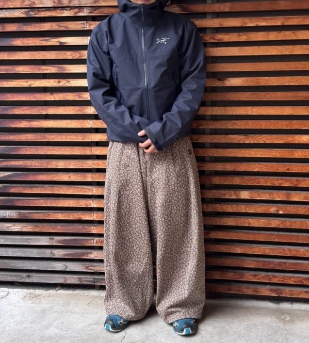 Needles H.D. Track Pant Leopard 限定別注 寬版長褲  豹紋提花